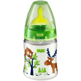 Nuk Fist Choice láhev plastová 300 ml latexová savička 0-6 měsíců velikost 1