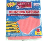 Clanax Houbová utěrka 3 kusy