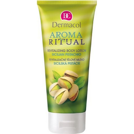 Dermacol Aroma Ritual Sicilská pistácie Revitalizační tělové mléko 200 ml