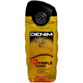 Denim Gold sprchový gel pro muže 250 ml