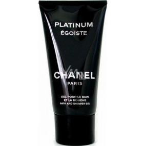 Chanel Egoiste Platinum sprchový gel pro muže 150 ml