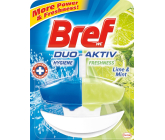 Bref Duo Aktiv Limetka a Máta tekutý WC blok komplet 50 ml