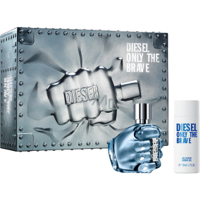 Diesel Only The Brave toaletní voda pro muže 35 ml + sprchový gel 50 ml, dárková sada