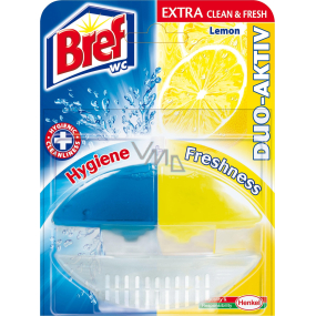 Bref Duo Aktiv Extra Clean & Fresh Lemon WC gel komplet závěs 60 ml