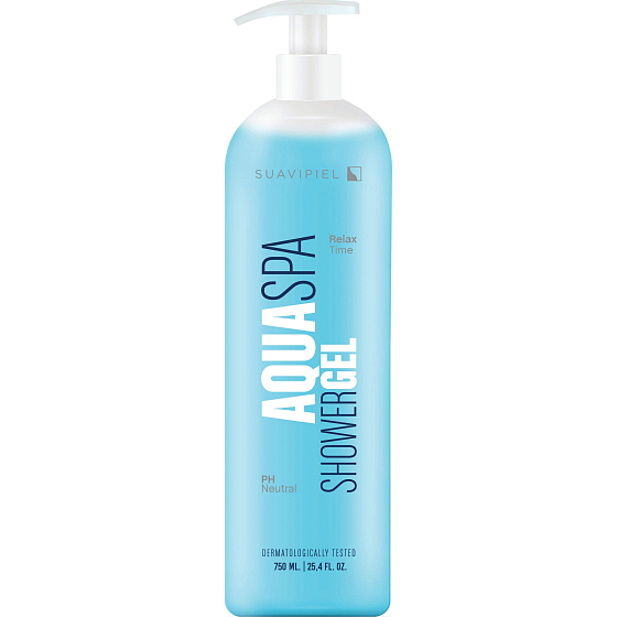 Suavipiel Aqua Spa sprchový gel pro relaxaci 750 ml
