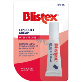 Blistex Lip Relief Cream balzám na suché a podrážděné rty 6 ml