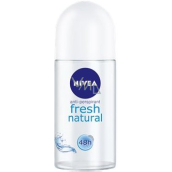 Nivea Fresh Natural kuličkový antiperspirant deodorant roll-on pro ženy 50 ml