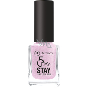 Dermacol 5 Day Stay Dlouhotrvající lak na nehty 03 Secret Wish 11 ml