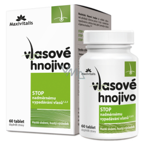 Maxivitalis Vlasové hnojivo 60 tablet