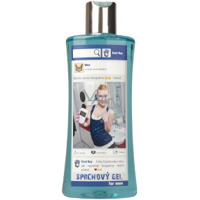 Bohemia Gifts Facebook Extrakt z mořských řas sprchový gel pro muže 250 ml