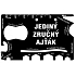 Albi Multinářadí do peněženky Jediný zručný ajťák 8,5 cm x 5,3 cm x 0,2 cm