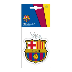 FC Barcelona aromatická vonná karta do auta
