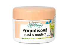 Dr. Popov Propolisová mast s medem na popraskanou pokožky, jizvy, vrásky, kožní problémy, sluneční záření 100 ml