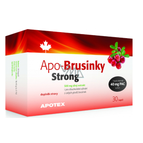 Apotex Apo-Brusinky Strong silný extrakt z celých plodů, doplněk stravy 500 mg 30 kapslí