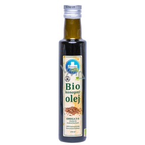 Annabis 100% Bio konopný olej, omega 3-6 vhodný do studené kuchyně 250 ml