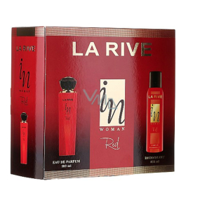 La Rive In Woman Red parfémovaná voda 100 ml + deodorant sprej 150 ml, dárková sada