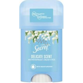 Secret Delicate krémový antiperspirant stick pro ženy 40 ml