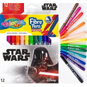 Colorino Fixy Star Wars 12 barev
