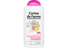 Corine de Farme Princess 2v1 sprchový gel a šampon na vlasy pro děti 300 ml