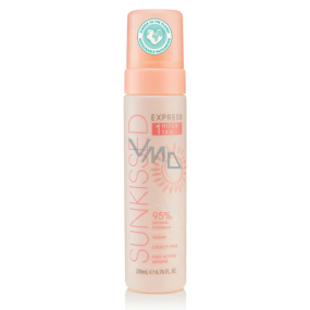 Sunkissed Express 1 Hour Tan samoopalovací pěna expres 1 hodina 200 ml