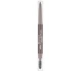Essence Wow What a Brow voděodolná tužka na obočí s kartáčkem 01 Light Brown 0,2 g