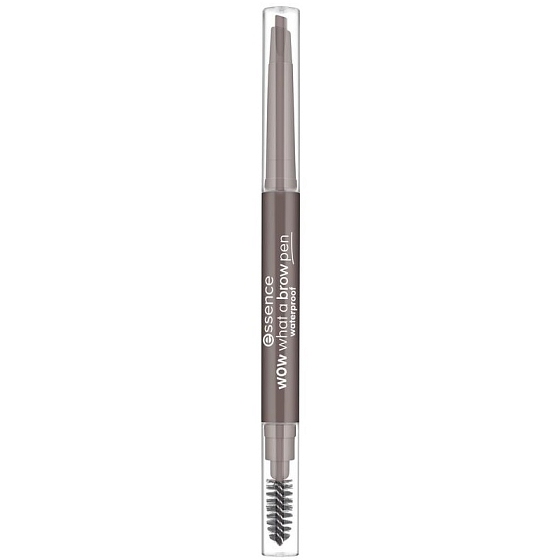 Essence Wow What a Brow voděodolná tužka na obočí s kartáčkem 01 Light Brown 0,2 g