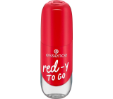 Essence Nail Colour Gel gelový lak na nehty 56 Red-y To Go 8 ml