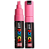 Posca Univerzální akrylátový popisovač se širokým, seříznutým hrotem 8 mm Růžová PC-8K