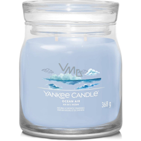 Yankee Candle Ocean Air - Oceánský vzduch vonná svíčka Signature střední sklo 2 knoty 368 g
