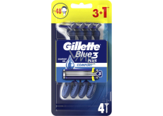 Gillette Blue3 Plus Comfort holicí strojek 4 kusy pro muže