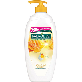 PALMOLIVE SPR.GEL NAT. MILK & HONEY  750 ML