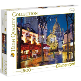 Clementoni Puzzle Paříž Montmantre 1500 dílků, doporučený věk 10+