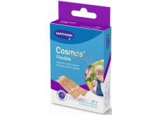 Cosmos Flexible náplast elastická textilní ve 2 velikostech 20 kusů