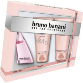 Bruno Banani Woman toaletní voda 20 ml + sprchový gel 50 ml + tělové mléko 50 ml, dárková sada