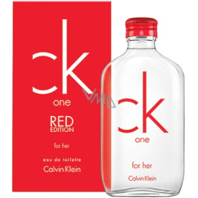 Calvin Klein Ck One Red Edition for Her toaletní voda 50 ml