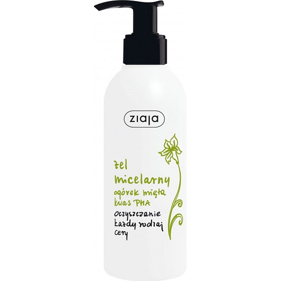 Ziaja Okurka máta micelární gel 200 ml
