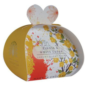 English Soap Cínie & Bílý cedr přírodní parfémované mýdlo s bambuckým máslem 3 x 20 g