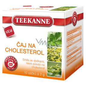 Teekanne Cholesterol bylinný čaj nálevové sáčky 10 x 2 g