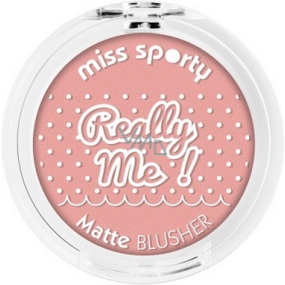 Miss Sporty Really Me! Matte Blusher tvářenka 101 Really Tender 5 g