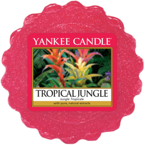 Yankee Candle Tropical Jungle - Tropická džungle vonný vosk do aromalampy 22 g