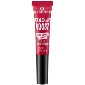 Essence Colour Boost Mad About Matte tekutá rtěnka 07 Seeing Red 8 ml