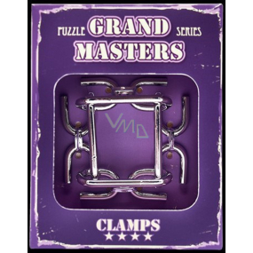 Albi Grand Masters kovový hlavolam - Clamps 4/4