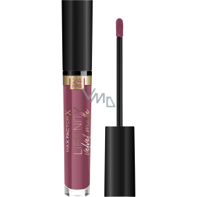 Max Factor Lipfinity Velvet Matte Lipstick tekutá matná rtěnka 005 Merlot 4 ml