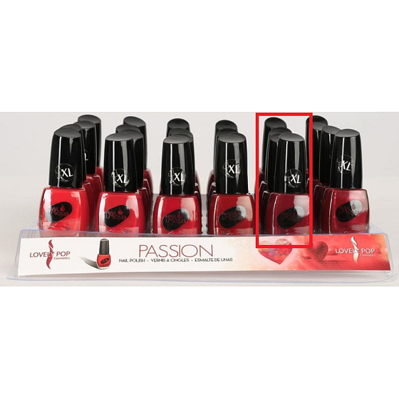 Lovely Pop Cosmetics Passion dlouhodržící lak na nehty č. 62 15 ml
