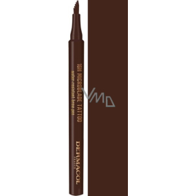 Dermacol 16H Microblade Tattoo Eyebrow Pen fix na obočí 02 1 ml