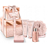 Grace Cole All Stacks Up sprchový gel 50 ml + tělové mléko 50 ml + krém na ruce a nehty 50 ml + koupelové perly 80 g + houba na tělo, kosmetická sada
