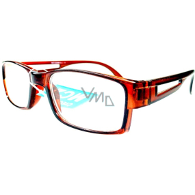 Berkeley Čtecí dioptrické brýle +1,5 plast hnědé průhledné 1 kus MC2206