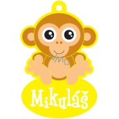 Albi Zipáček na bundu, klíče, penál Mikuláš 1 kus