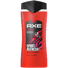 Axe Recharge 3v1 sprchový gel a šampon pro muže 400 ml