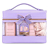 Baylis & Harding Jojoba a Vanilka sprchový krém 300 ml + tělové mléko 200 ml + sprchový gel 300 ml + tělová houbička, kosmetická sada pro ženy